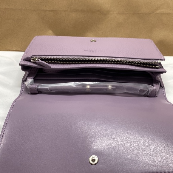 Coach Purse HAYDEN Foldover Crossbody BAG Lilac Purple Tattoo - Picture 8 of 9